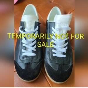 Maison Martin Margiela Black and White Sneakers Retro Design